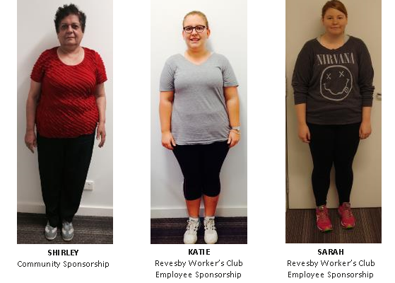 Weight Loss Challenge Sponsorship Winners